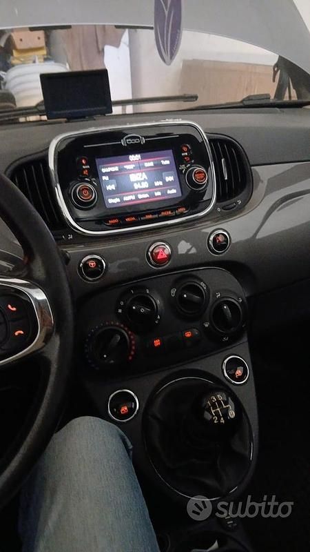 Usata Fiat Cinquecento 69 CV (50 kW) 2016 Grigio Utilitaria