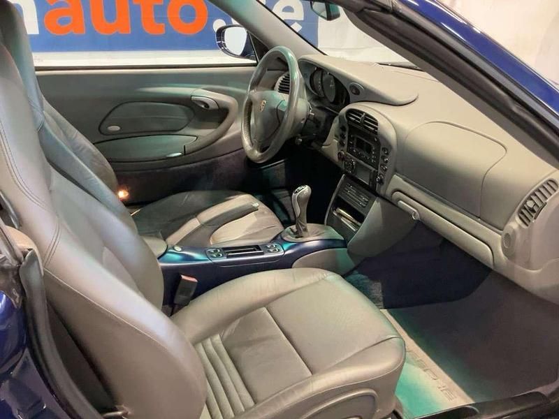 Usata Porsche 911 Carrera Cabriolet 320 CV (235 kW) 2002 Blu/azzurro Cabrio