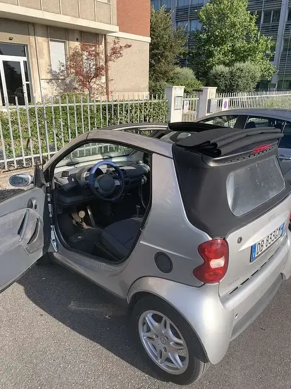 Usata Smart ForTwo Cabrio Passion 41 CV (30 kW) 2002 Grigio Cabrio