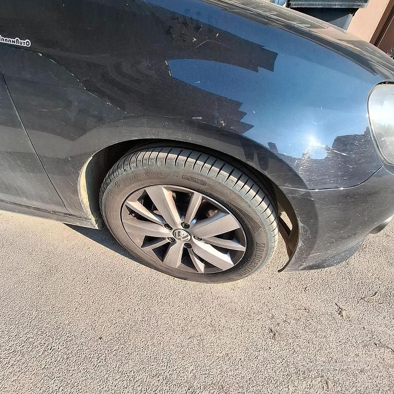 Usata VW Golf VI 2011 Nero Utilitaria