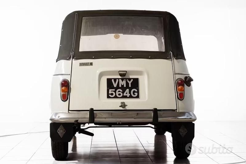 Usata Renault R4 1960 Bianco Cabrio