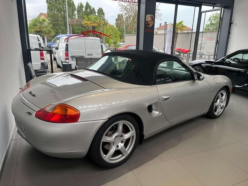Usata Porsche 986 Boxster 204 CV (150 kW) 1998 Argento Cabrio