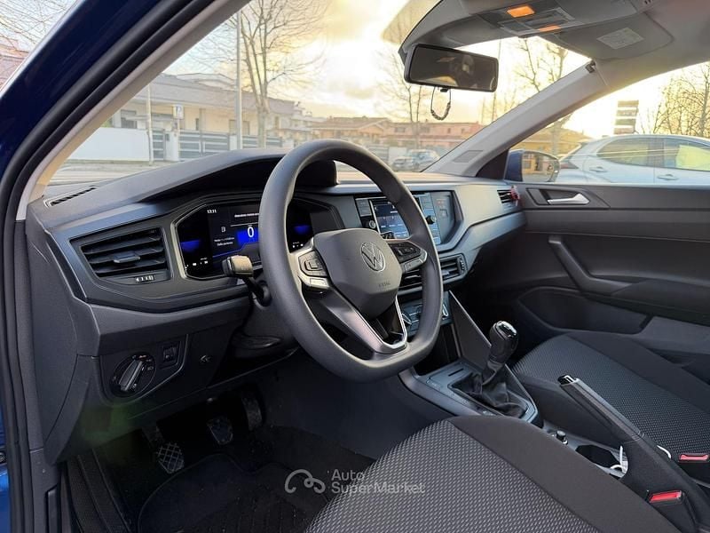 Usata VW Polo 80 CV (58 kW) 2022 Blu Utilitaria