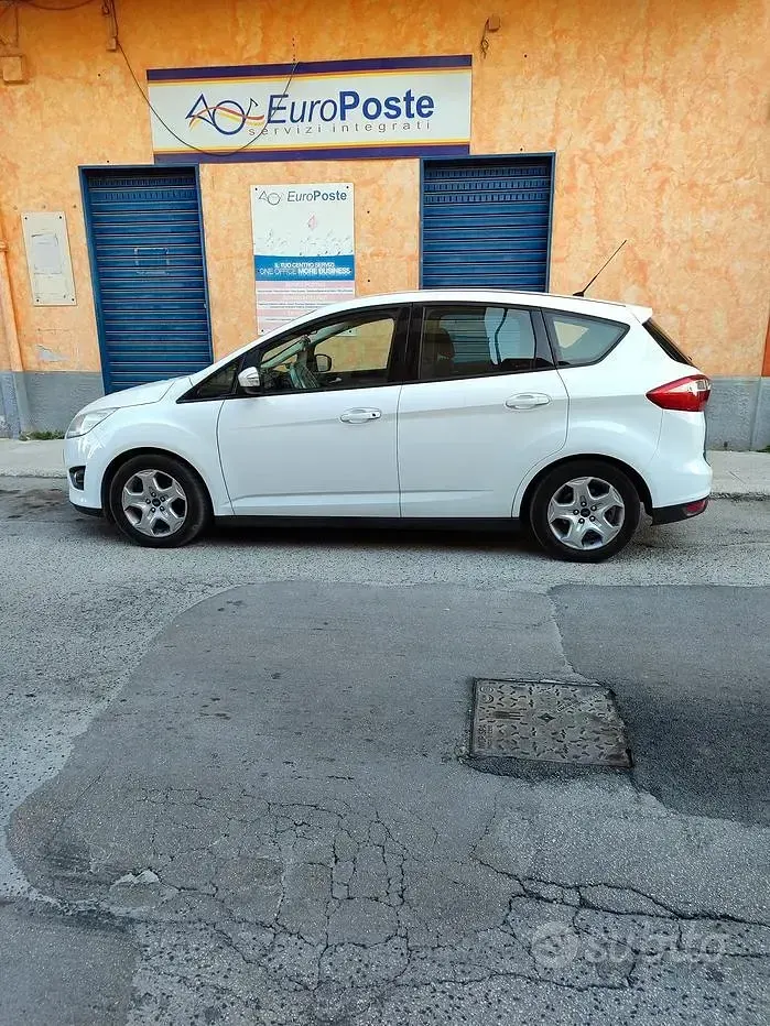 Usata Ford C-MAX 95 CV (69 kW) 2014 Bianco Monovolume