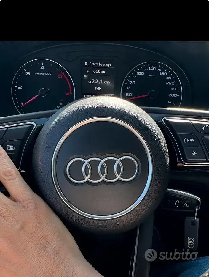 Usata Audi A3 Business 150 CV (110 kW) 2017 Grigio Berlina