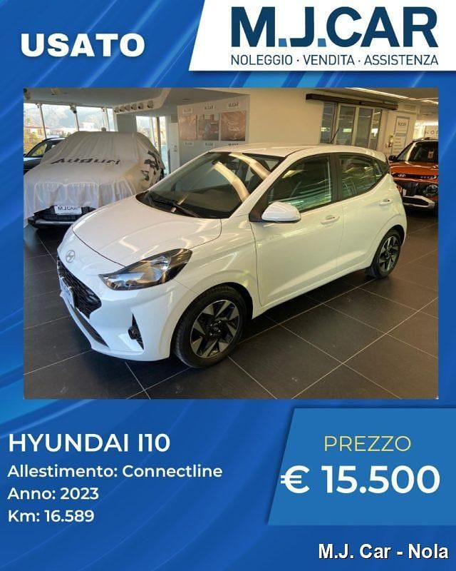Usata Hyundai i10 67 CV (49 kW) 2023 Bianco Utilitaria