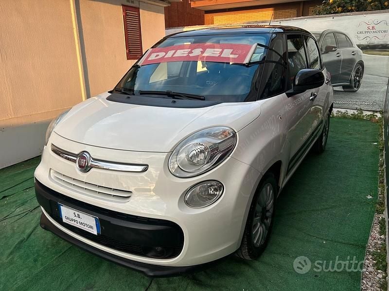 Usata Fiat 500L Lounge 85 CV (62 kW) 2014 Bianco Monovolume