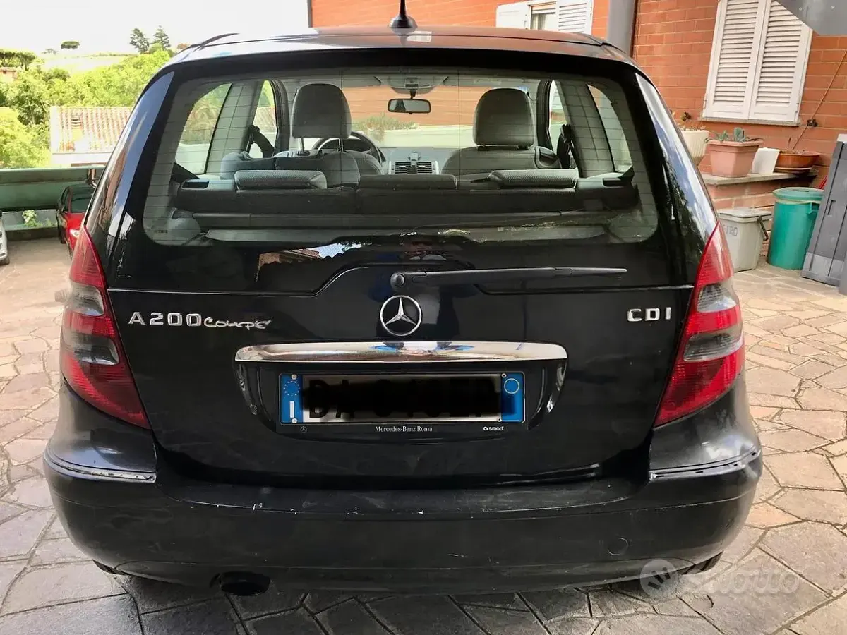 Usata Mercedes A200 Avantgarde 140 CV (102 kW) 2006 Nero Berlina
