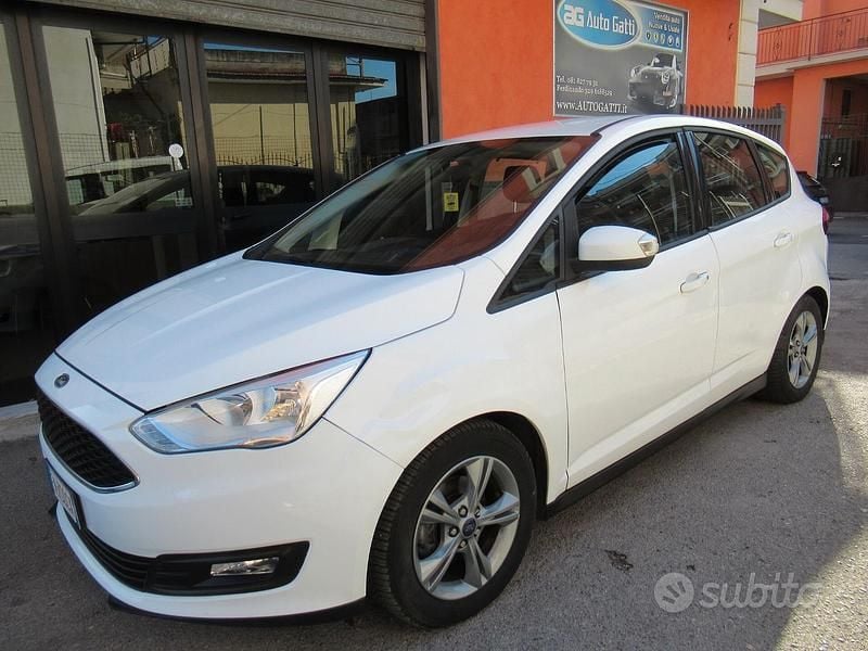 Usata Ford C-MAX Business Edition 120 CV (88 kW) 2018 Bianco Monovolume