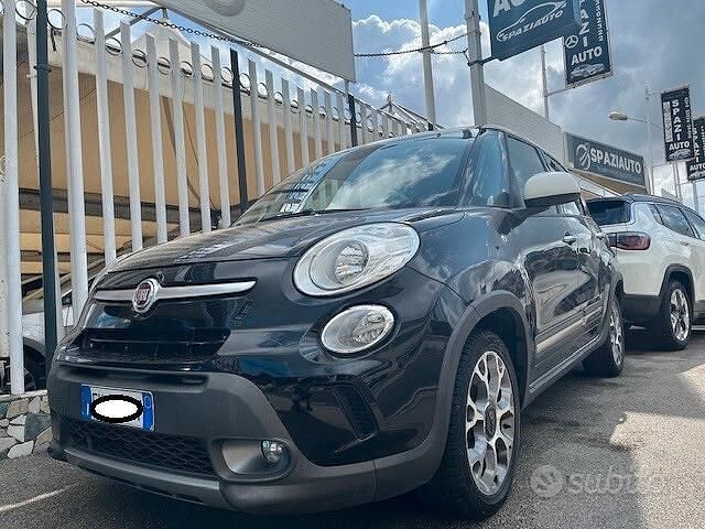 Usata Fiat 500L Trekking 84 CV (61 kW) 2014 Nero Monovolume