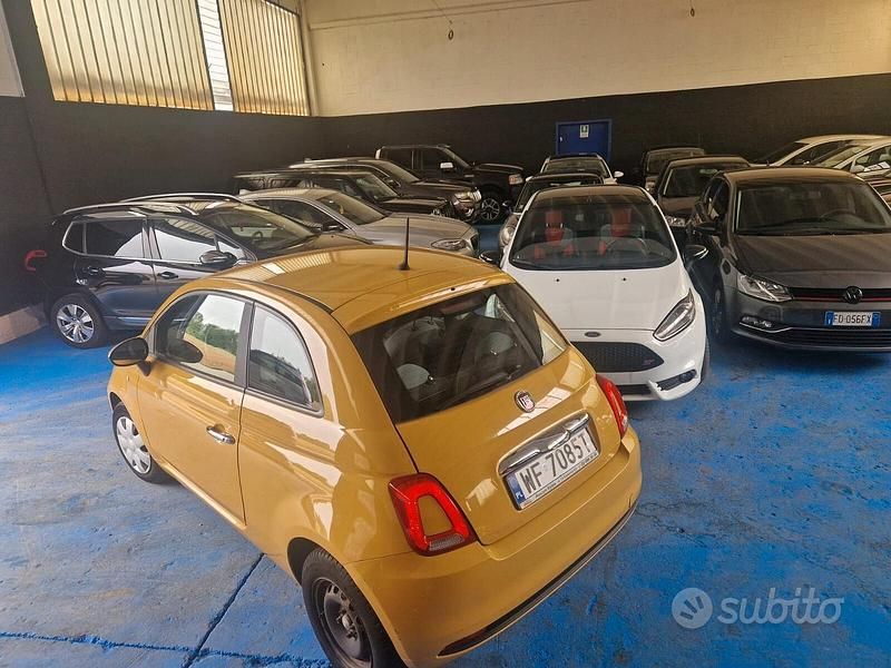Usata Fiat 500 Club 69 CV (50 kW) 2016 Giallo Berlina