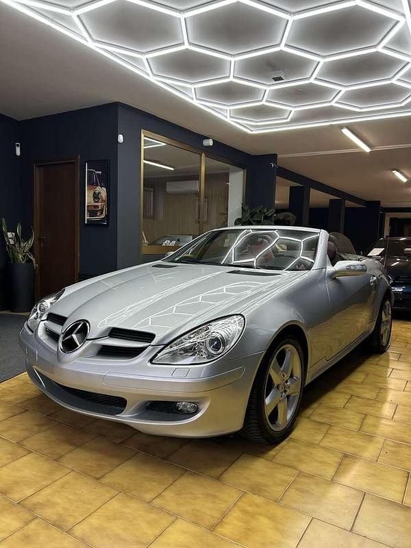 Usata Mercedes SLK350 272 CV (200 kW) 2004 Argento Cabrio