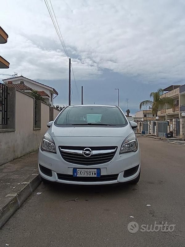 Usata Opel Meriva 120 CV (88 kW) 2017 Bianco Monovolume