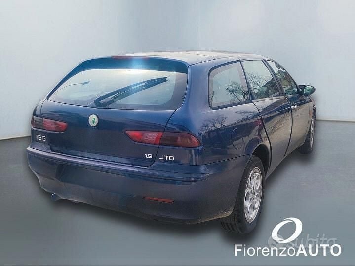 Usata Alfa Romeo 156 Progression 115 CV (84 kW) 2002 Blu Berlina