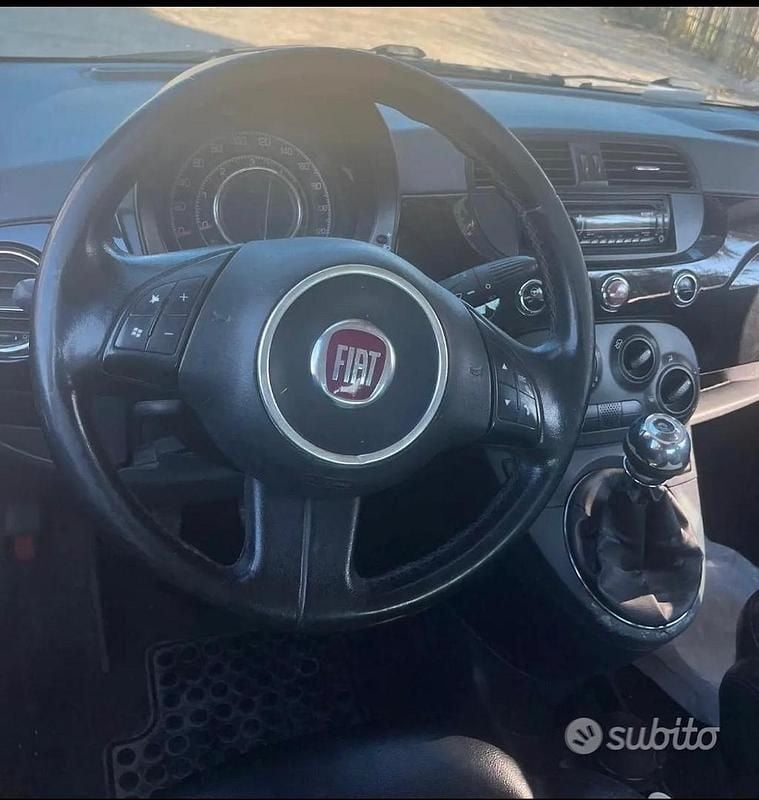 Usata Fiat 500 75 CV (55 kW) 2007 Nero Berlina