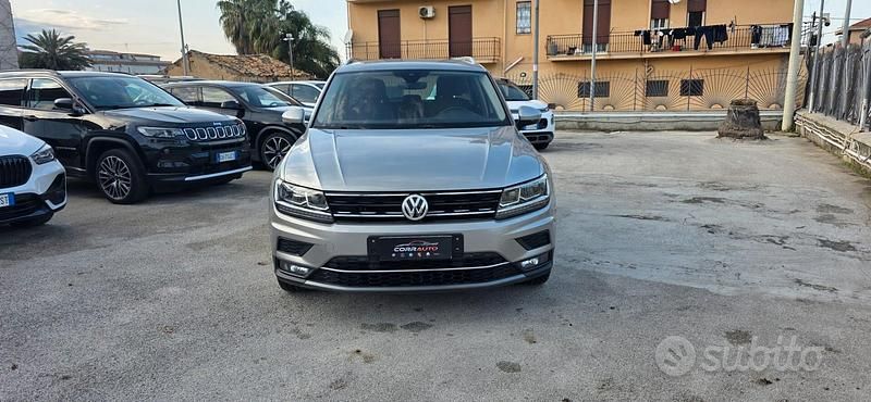 Usata VW Tiguan 150 CV (110 kW) 2018 Marrone SUV