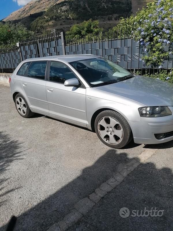 Usata Audi A3 143 CV (105 kW) 2007 Grigio Utilitaria