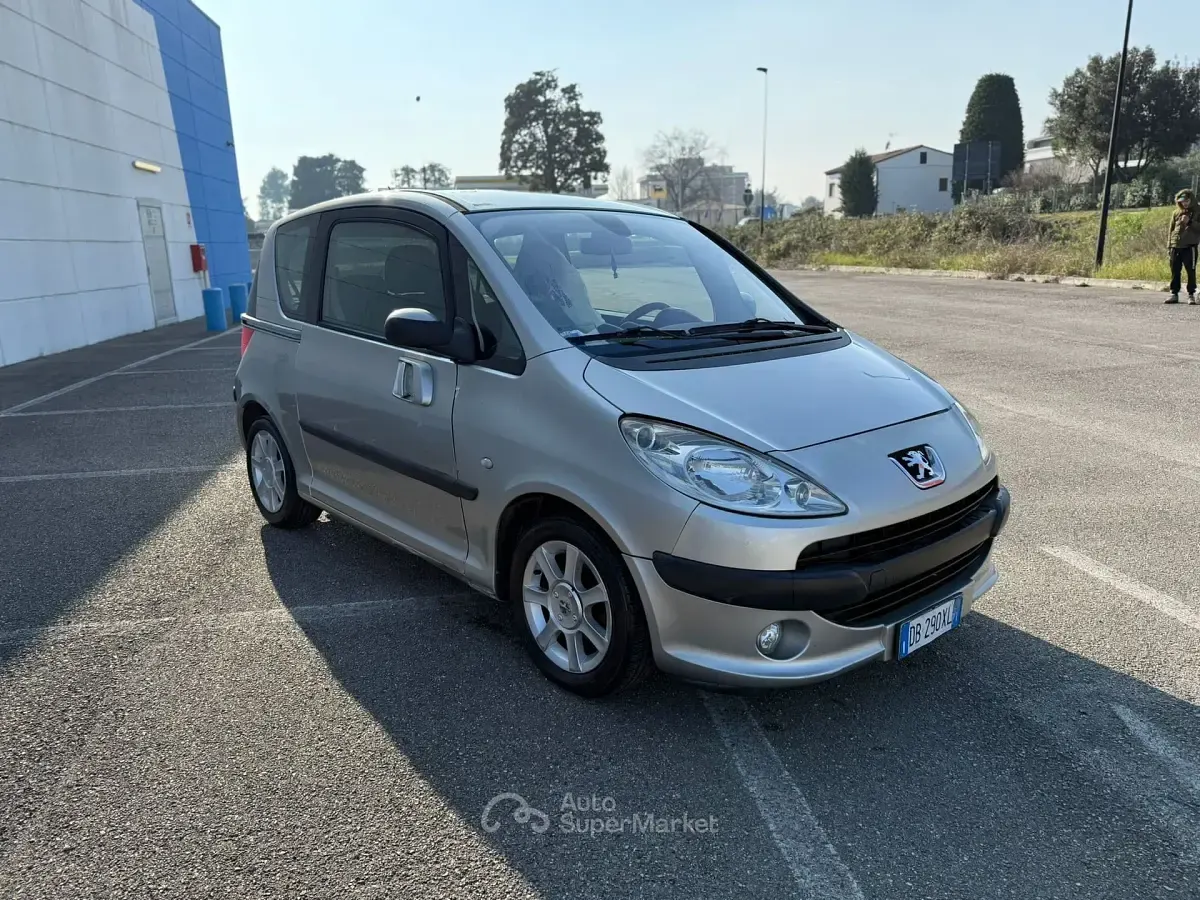 Usata Peugeot 1007 80 CV (58 kW) 2007 Gray Monovolume