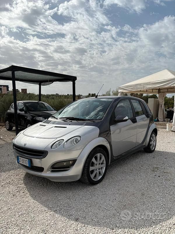 Usata Smart ForFour Passion 95 CV (69 kW) 2005 Grigio Utilitaria