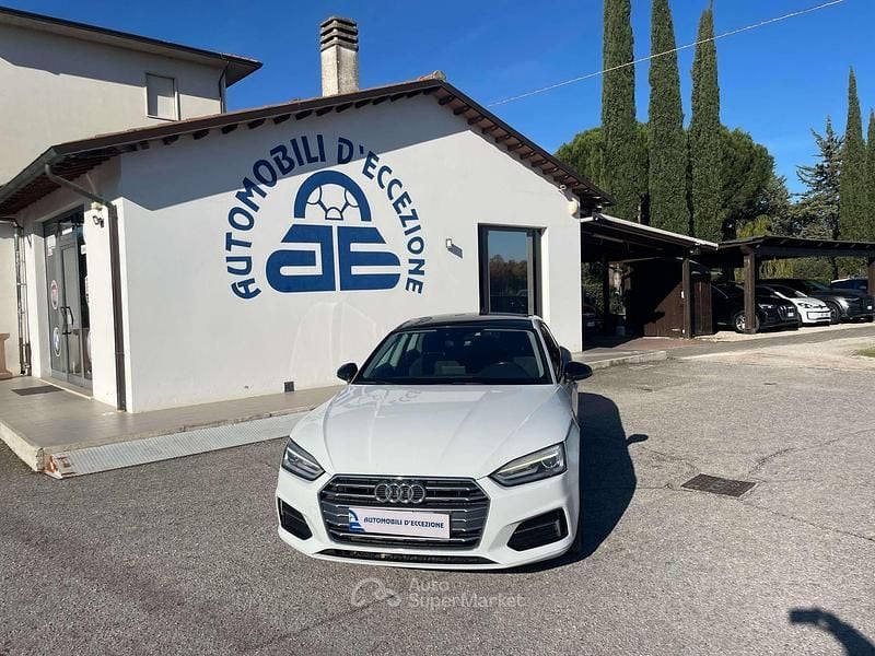 Usata Audi A5 Sportback Business 190 CV (139 kW) 2017 Bianco Utilitaria