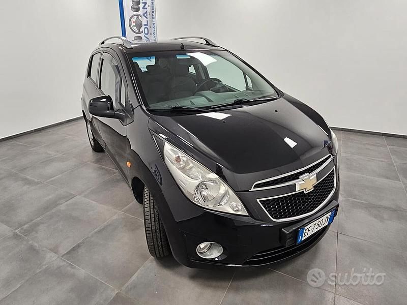 Usata Chevrolet Spark 68 CV (50 kW) 2010 Nero Utilitaria
