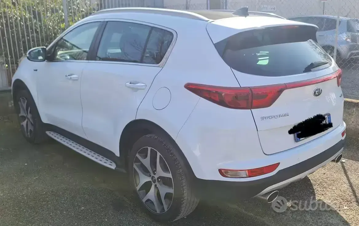Usata Kia Sportage GT-Line 116 CV (85 kW) 2016 Bianco SUV