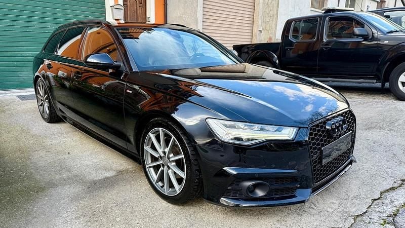 Usata Audi A6 S-Line 190 CV (139 kW) 2018 Nero Station wagon