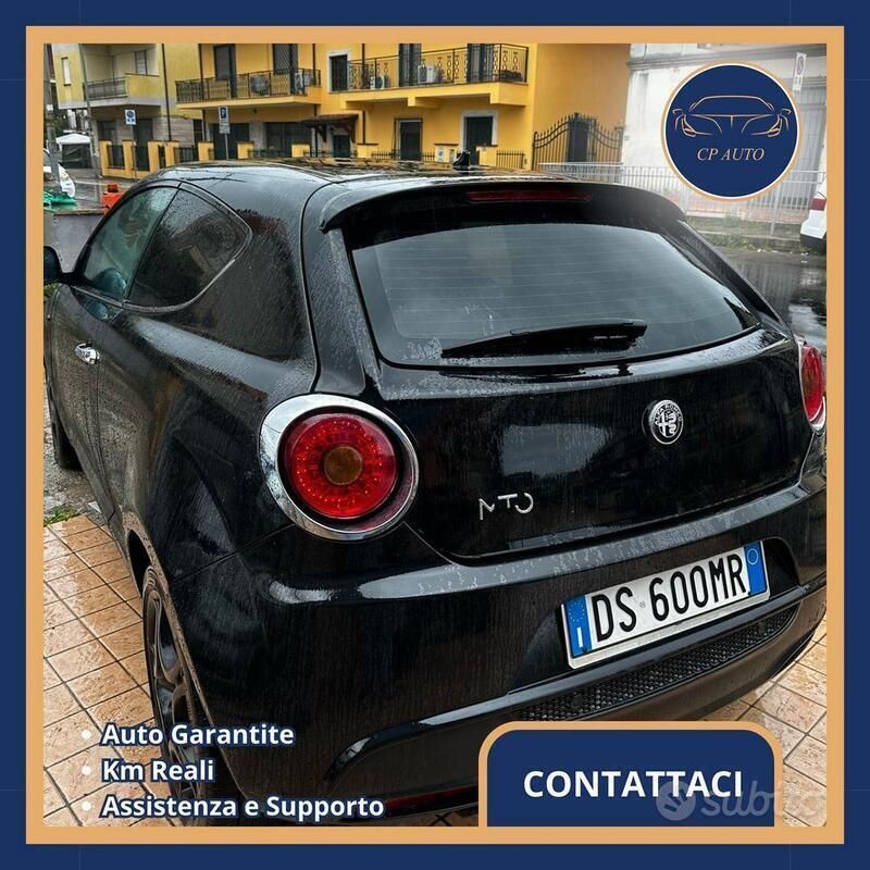 Usata Alfa Romeo MiTo Distinctive 155 CV (114 kW) 2009 Nero Utilitaria