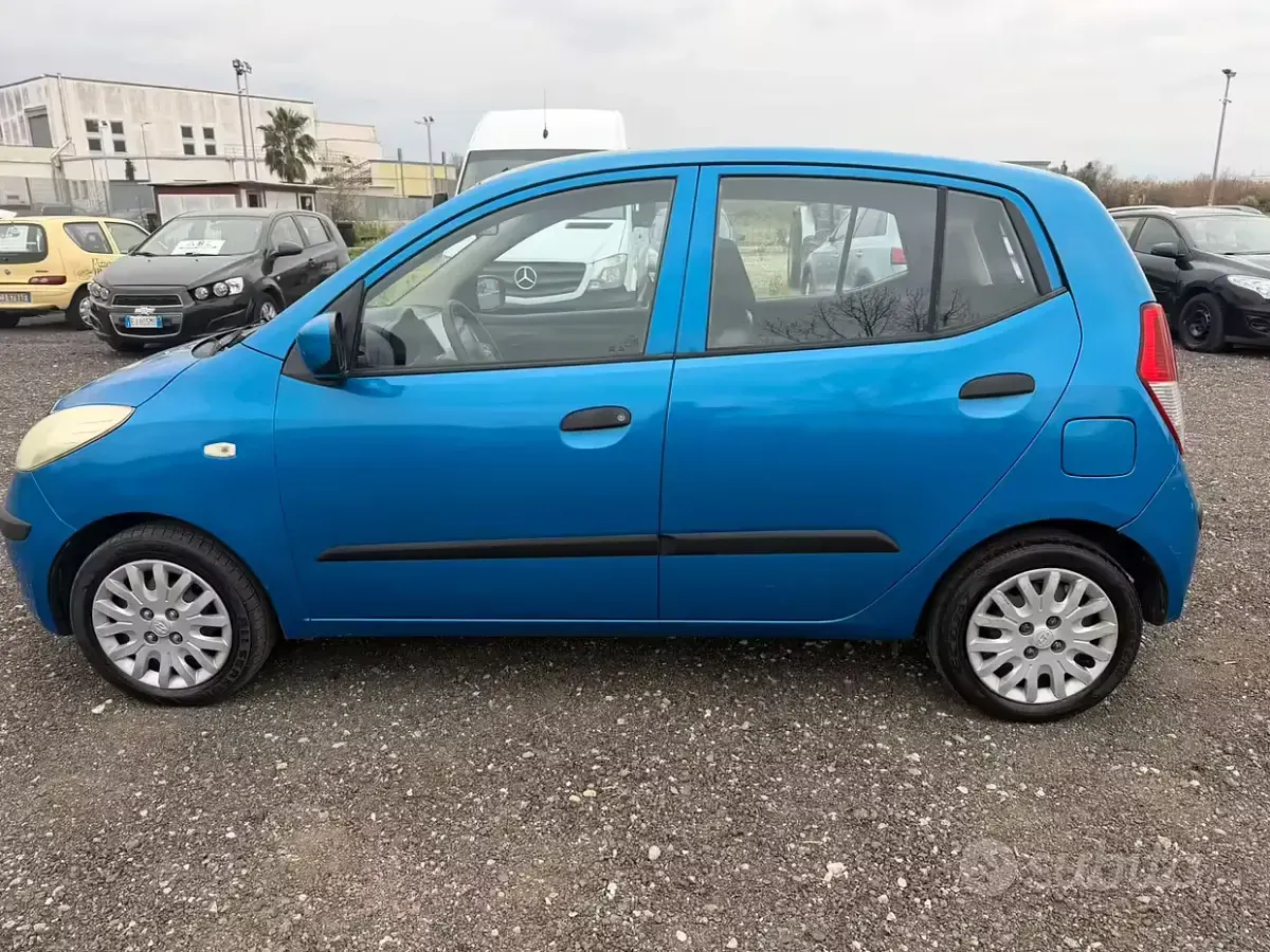 Usata Hyundai i10 66 CV (48 kW) 2009 Blu Utilitaria