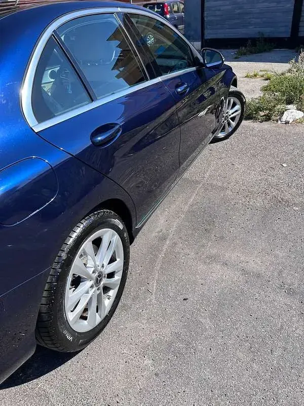 Usata Mercedes C300e Executive 211 CV (155 kW) 2020 Blu/azzurro Berlina