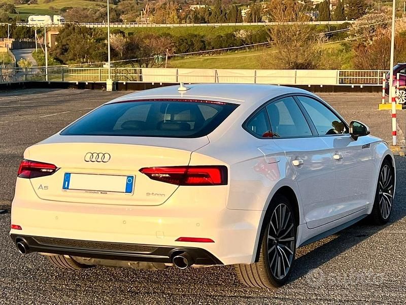 Usata Audi A5 S-Line 2017 Bianco Berlina