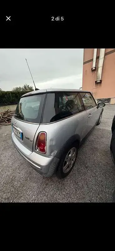 Usata Mini One D 75 CV (55 kW) 2005 Argento Utilitaria
