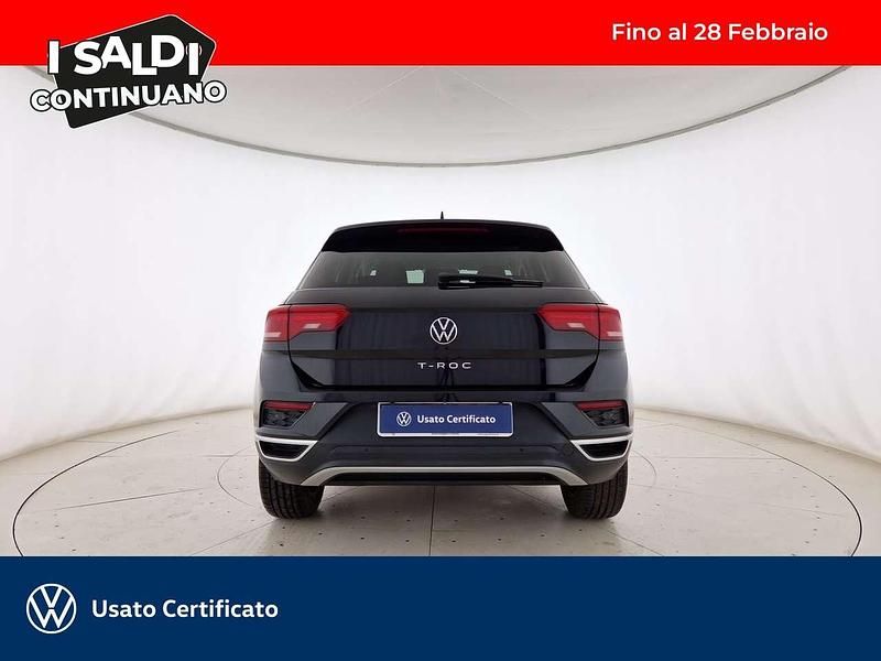 Usata VW T-Roc Business 110 CV (80 kW) 2022 Deep black perlato SUV