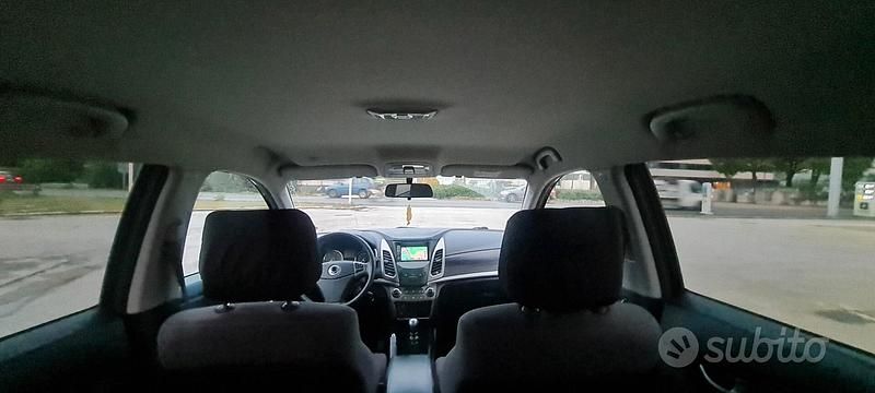 Usata Ssangyong (KGM) Korando 149 CV (109 kW) 2016 Nero SUV