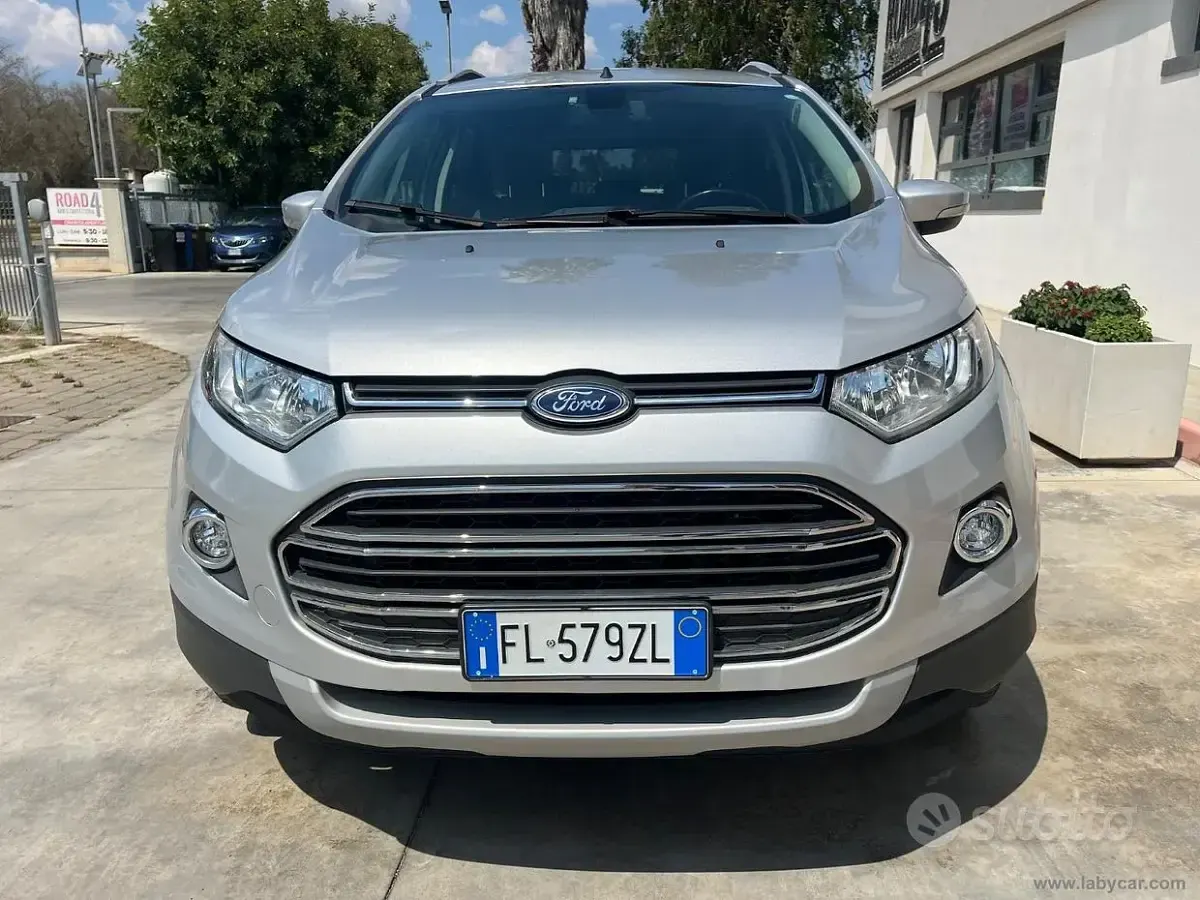 Usata Ford Ecosport Titanium S 95 CV (69 kW) 2017 Argento SUV