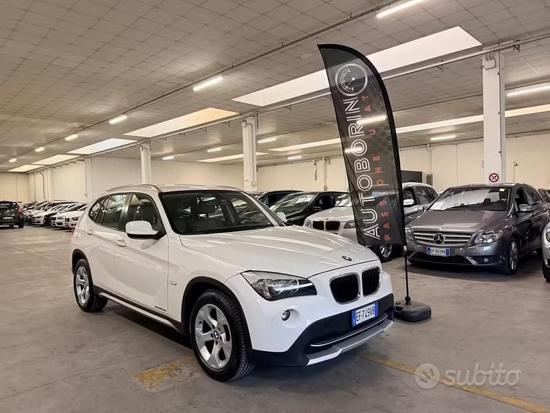 Usata BMW X1 Efficient Dynamics 177 CV (130 kW) 2011 Bianco SUV