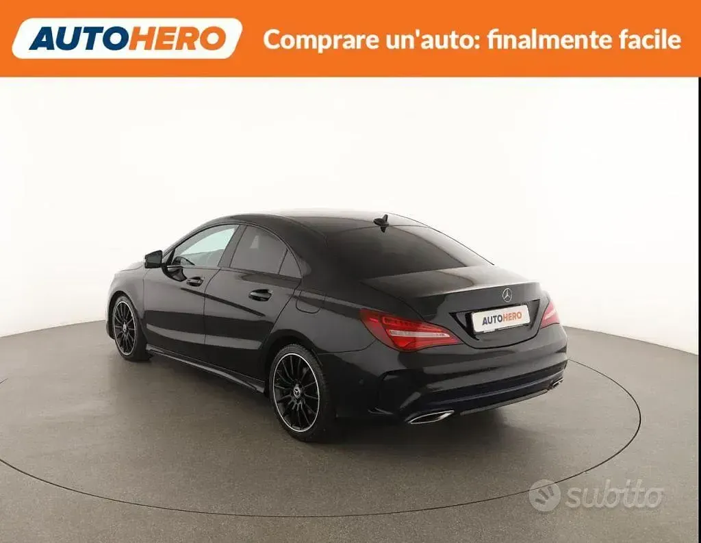 Usata Mercedes CLA220 177 CV (130 kW) 2018 Nero Coupé