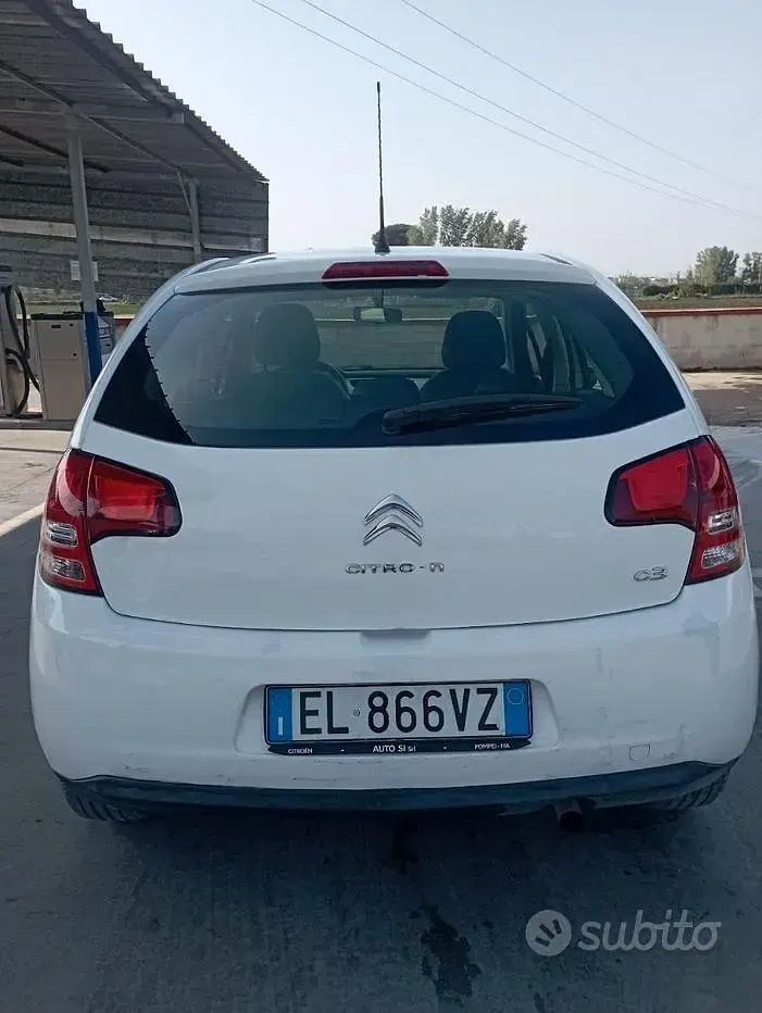 Usata Citroën C3 60 CV (44 kW) 2012 Bianco Berlina