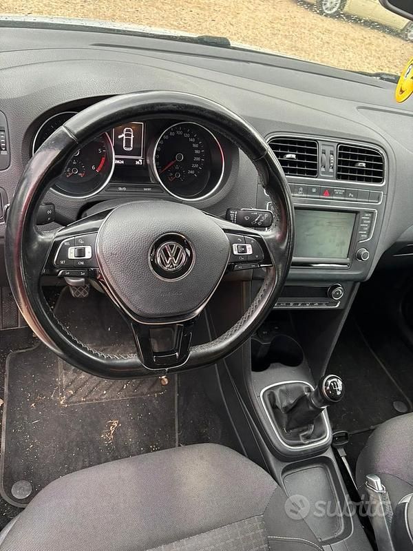 Usata VW Polo 90 CV (66 kW) 2016 Bianco Berlina