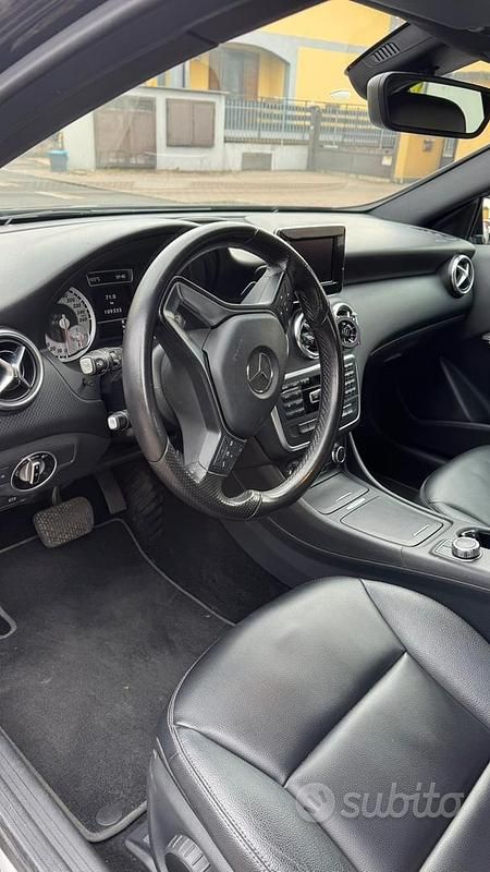 Usata Mercedes A180 2012 Nero Utilitaria