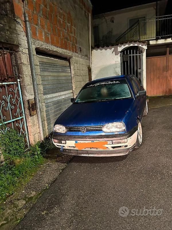 Usata VW Golf III 200 CV (147 kW) 1991 Blu Utilitaria