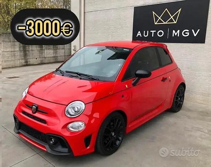 Usata Abarth 595 Pista 160 CV (117 kW) 2017 Rosso Berlina