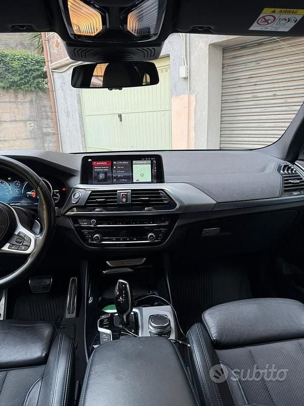 Usata BMW X3 M Sport 190 CV (139 kW) 2018 Nero SUV