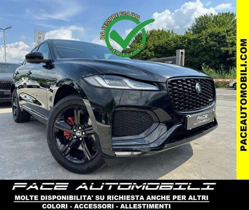 Nero Usata 2023 Jaguar F-Pace R-Dynamic SUV | 50.500 € (Buon prezzo) - Immagine 1/1