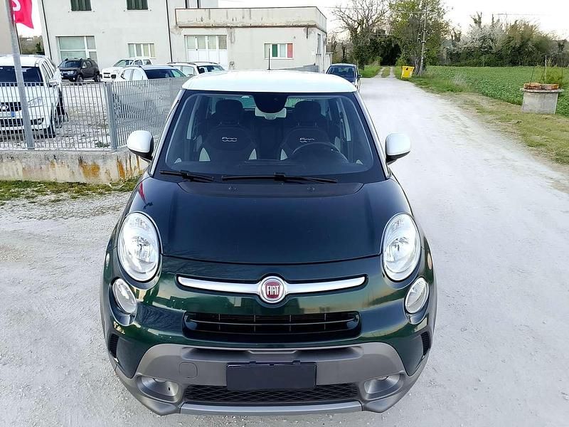 Usata Fiat 500L Trekking 120 CV (88 kW) 2016 Verde foresta Monovolume