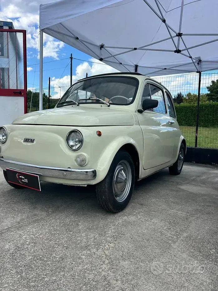 Usata Fiat 500 24 CV (17 kW) 1970 Bianco Utilitaria