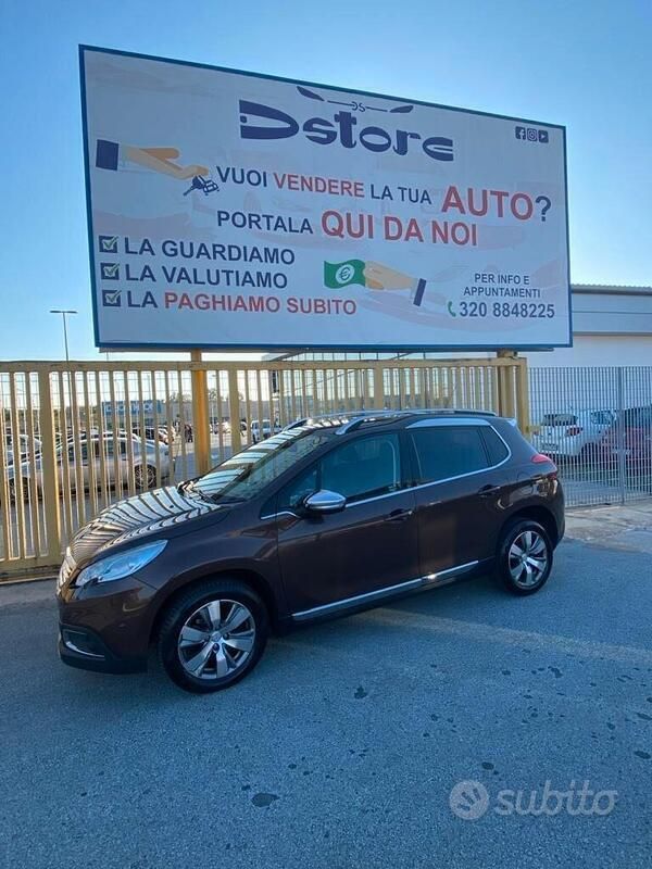 Marrone Usata 2014 Peugeot 2008 Allure SUV | 8850 € (Cara) - Immagine 1/4