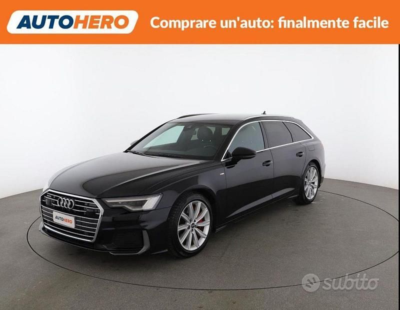 Usata Audi A6 S-line plus 252 CV (185 kW) 2021 Nero Station wagon