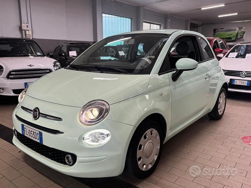 Usata Fiat 500 69 CV (50 kW) 2017 Verde Berlina