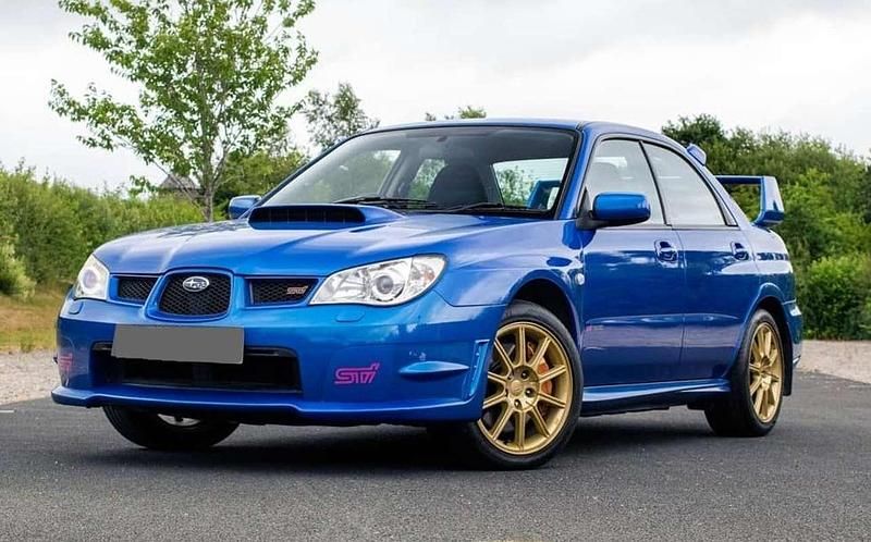 Usata Subaru Impreza 262 CV (192 kW) 2005 Blu/azzurro Berlina